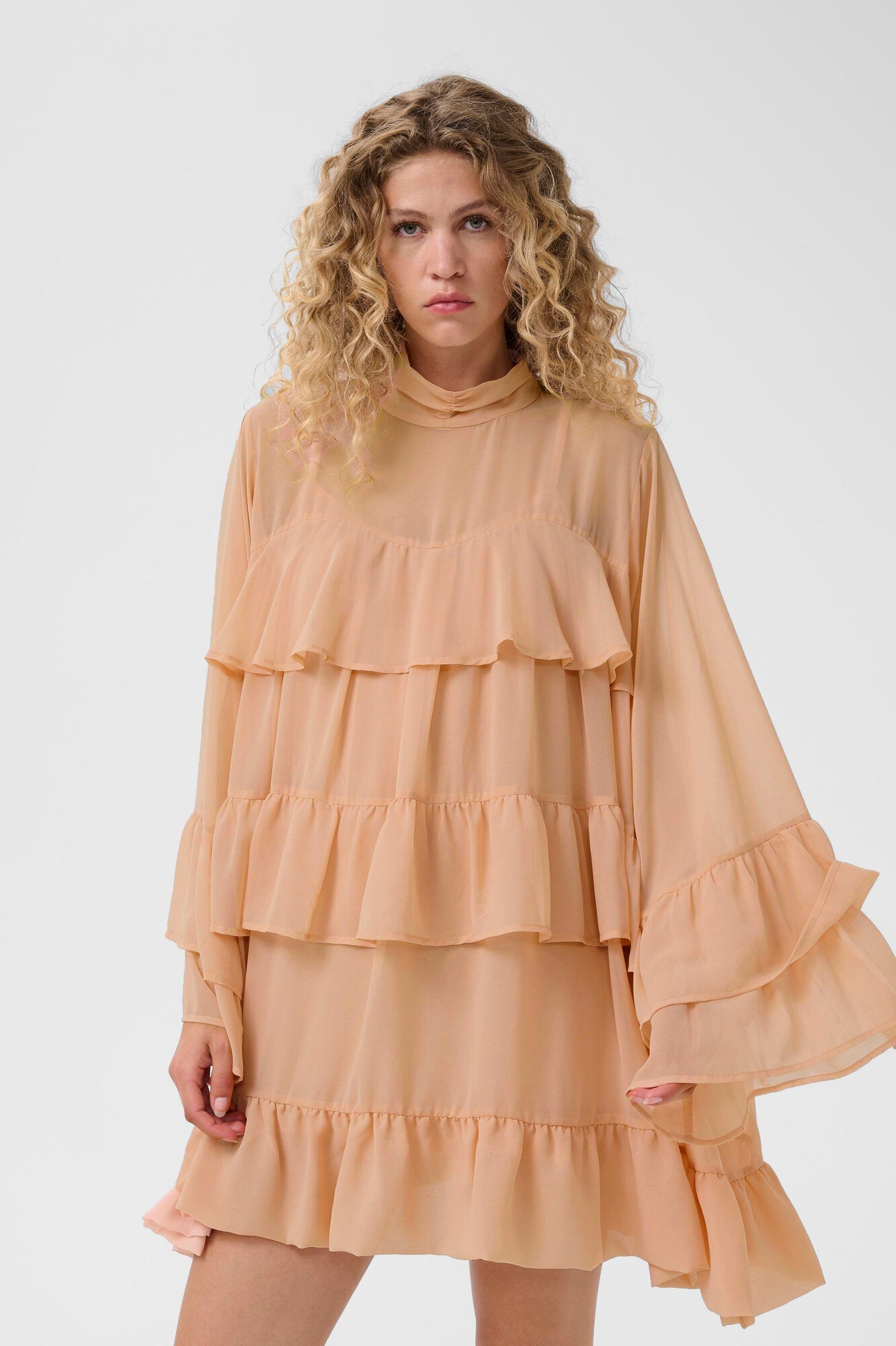 GZchiffany kjole - Maple Sugar